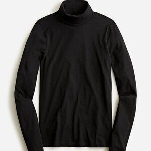 J.Crew Tissue Turtleneck in black, size Small